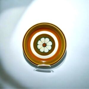 Vintage Stanwyck Daisy Stripe Service Platter